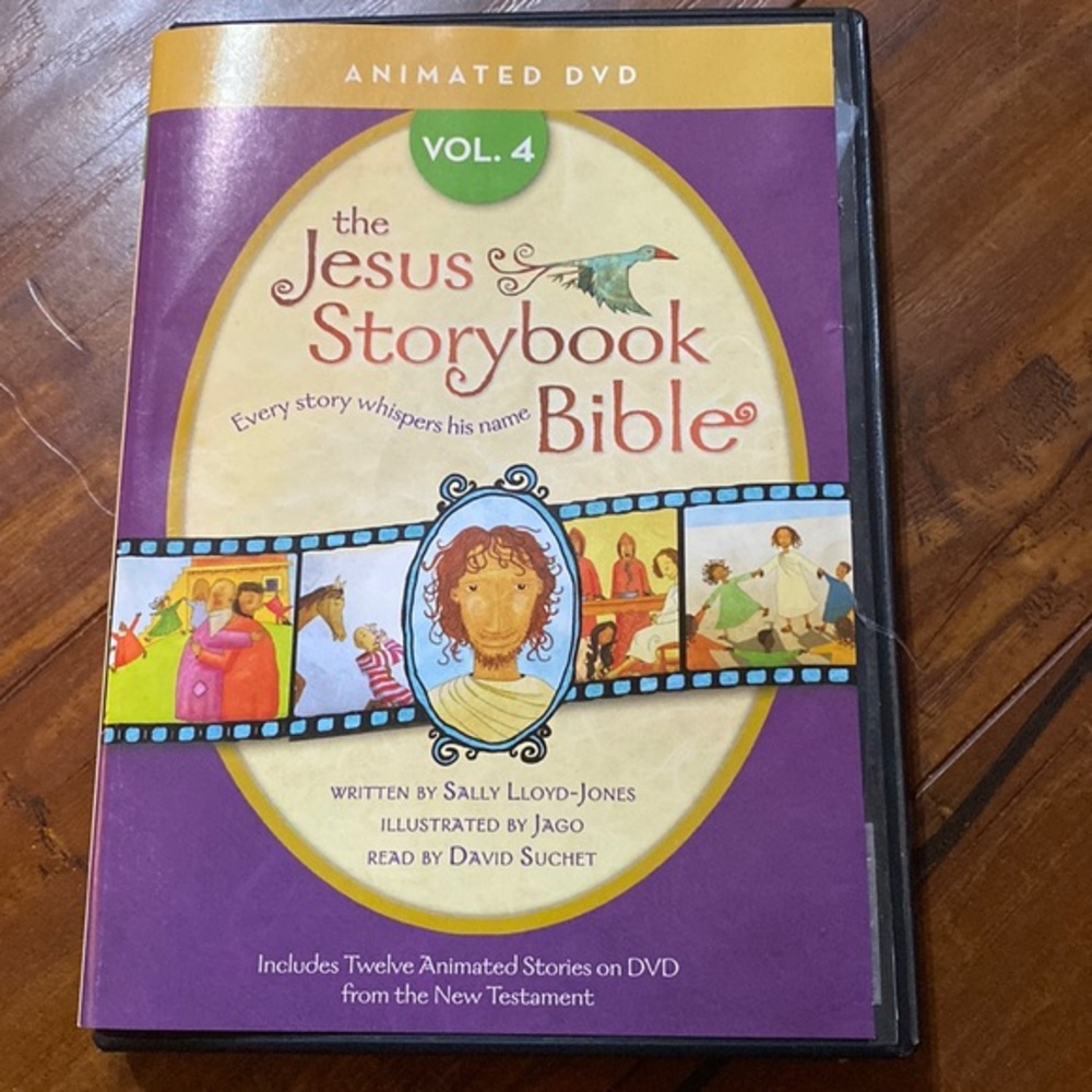 Jesus Storybook Bible‎ Animated Dvd Vol 4 by Sally Lloyd-Jones Rare DVD